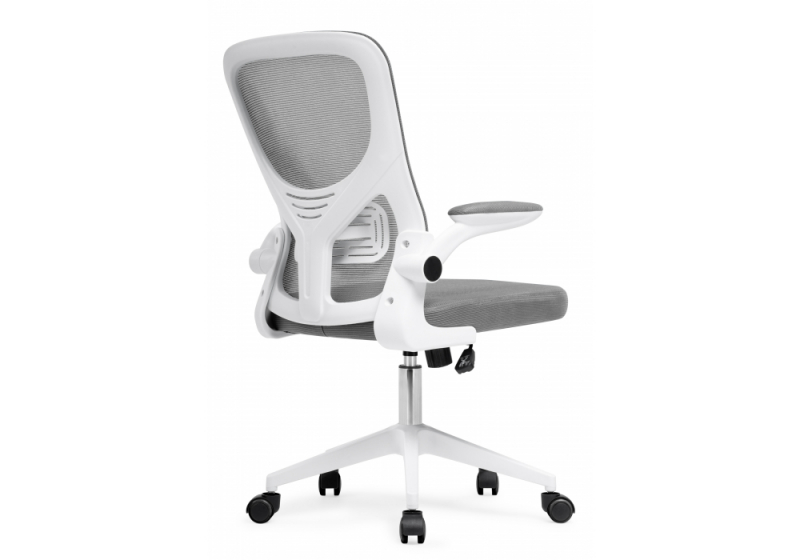 Офисное кресло Konfi dark gray / white (60x66x102)