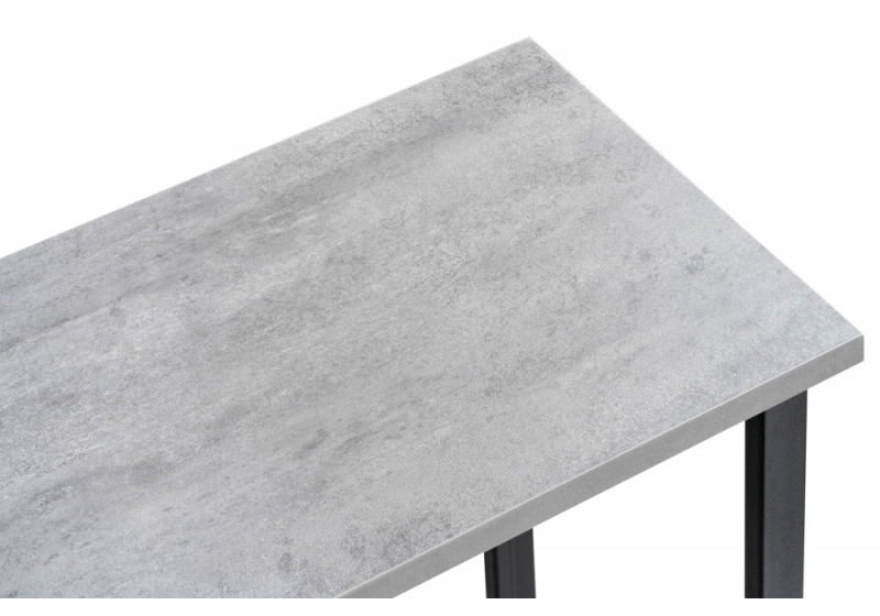 Барный стол Дилан Лофт 120х40х110 бетон (120x40x110)